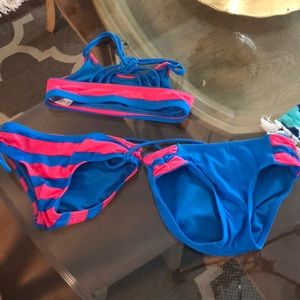 3 piece Justice Bikini size 6